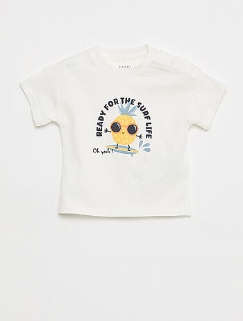 Completo 2 pezzi in cotone T-shirt + short