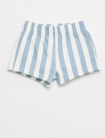 Completo 2 pezzi in cotone T-shirt + short