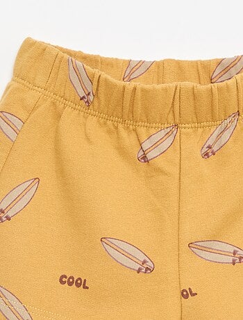 Completo 2 pezzi in cotone T-shirt + short