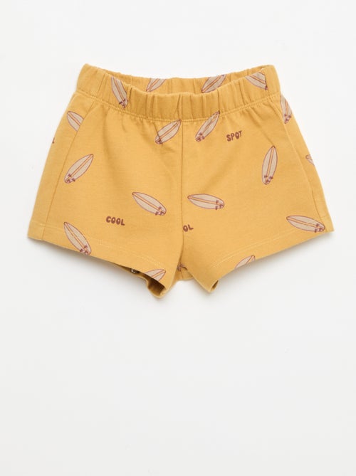 Completo 2 pezzi in cotone T-shirt + short - Kiabi