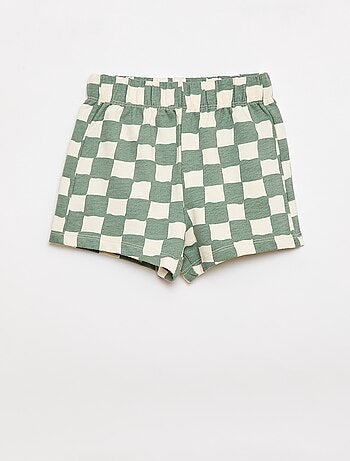 Completo 2 pezzi in cotone T-shirt + short