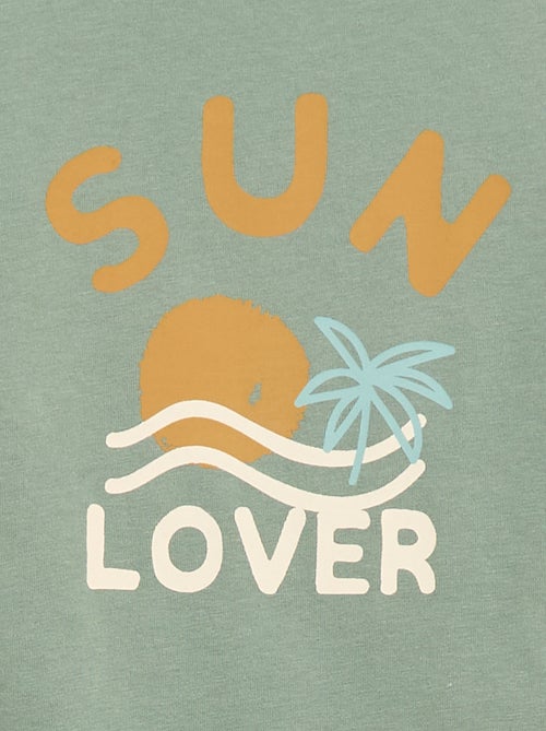 Completo 2 pezzi in cotone T-shirt + short - Kiabi