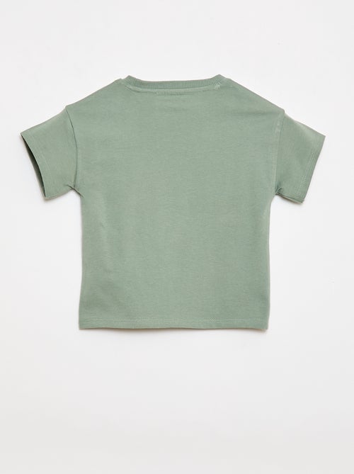 Completo 2 pezzi in cotone T-shirt + short - Kiabi