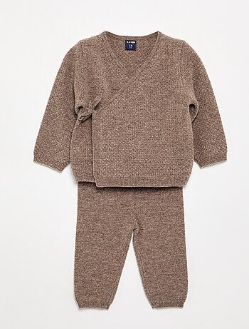 Completo 2 pezzi in lana e cashmere - Premium