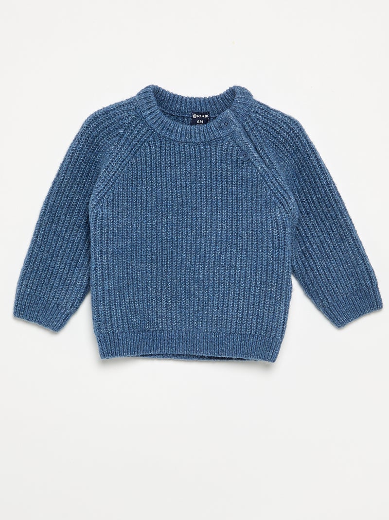 Completo 2 pezzi in maglia - maglione + leggings Blu - Kiabi