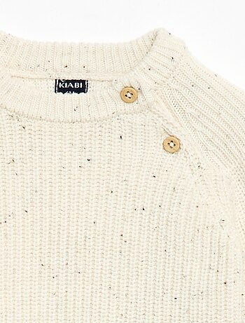 Completo 2 pezzi in maglia mouliné