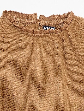 Completo 2 pezzi in maglia peluche