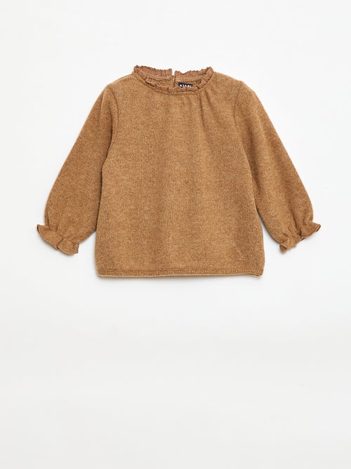 Completo 2 pezzi in maglia peluche - Kiabi