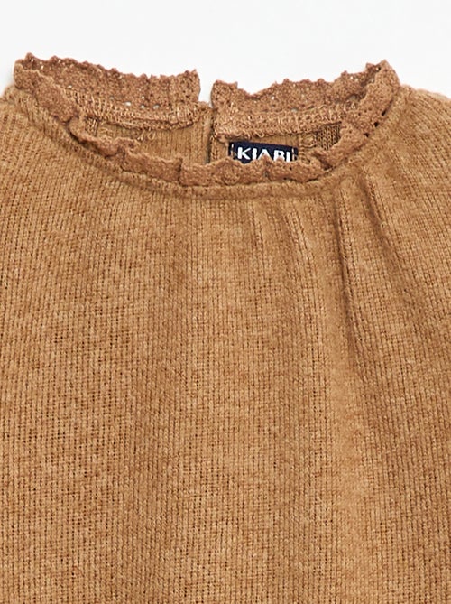 Completo 2 pezzi in maglia peluche - Kiabi