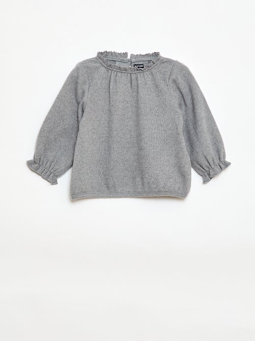 Completo 2 pezzi in maglia peluche - Kiabi