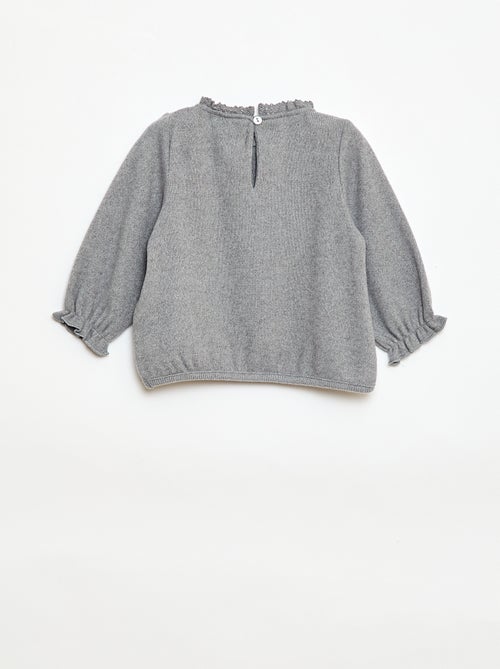 Completo 2 pezzi in maglia peluche - Kiabi