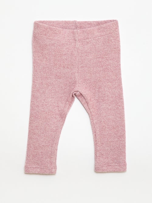 Completo 2 pezzi in maglia peluche - Kiabi