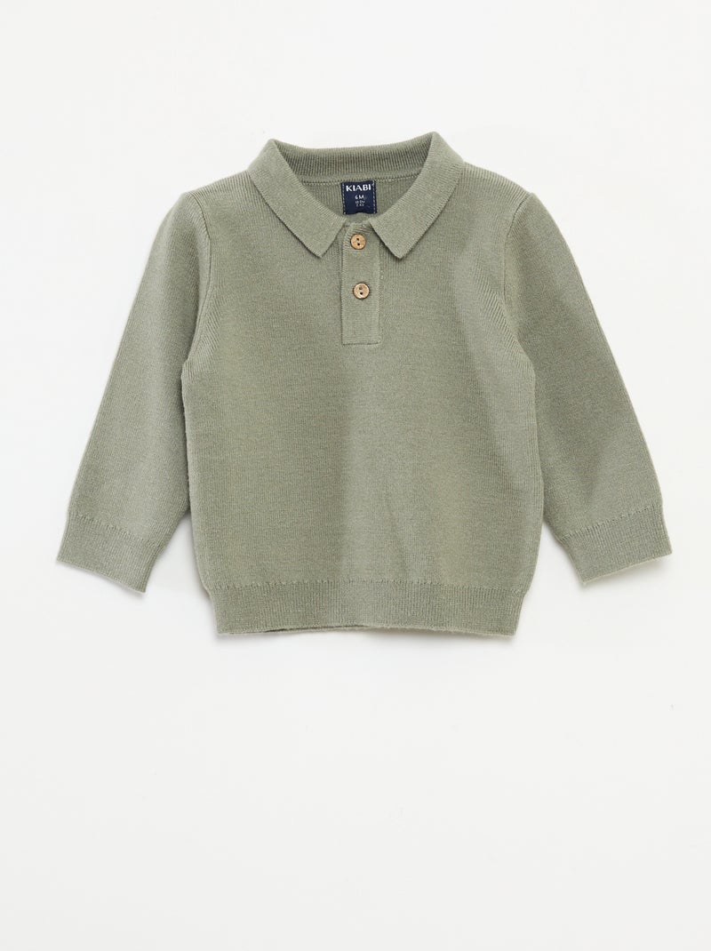 Completo 2 pezzi in maglia Verde - Kiabi