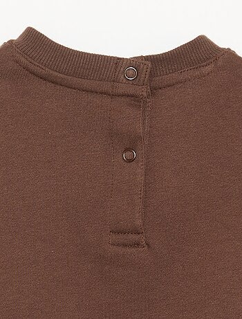 Completo 2 pezzi in pile - felpa + pantaloni da jogging
