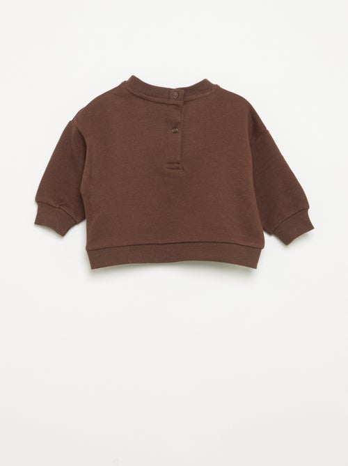Completo 2 pezzi in pile - felpa + pantaloni da jogging - Kiabi