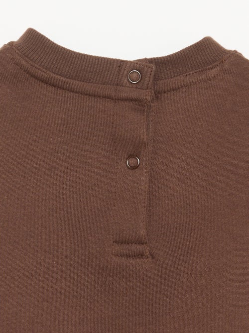 Completo 2 pezzi in pile - felpa + pantaloni da jogging - Kiabi