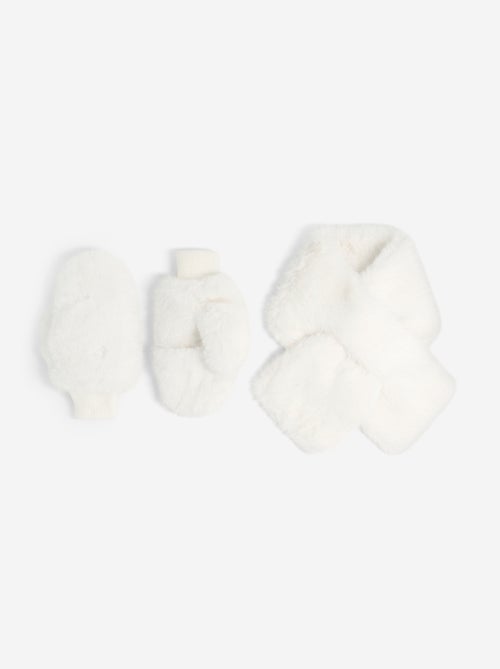Completo 2 pezzi sciarpa + muffole - 2 pezzi - Kiabi