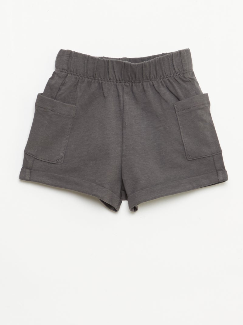 Completo 2 pezzi short + T-shirt Beige - Kiabi