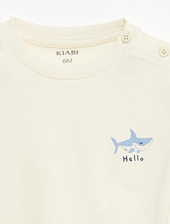 Completo 2 pezzi short + T-shirt