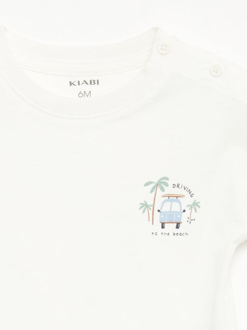 Completo 2 pezzi short + T-shirt - Kiabi