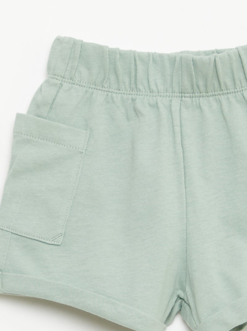 Completo 2 pezzi short + T-shirt Bianco - Kiabi