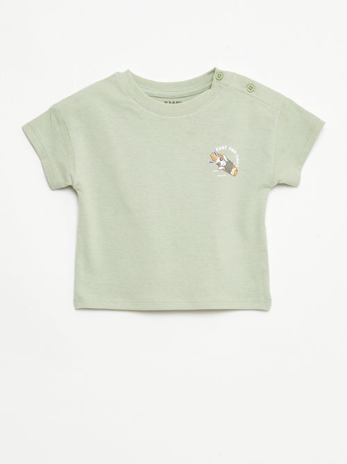 Completo 2 pezzi short + T-shirt - Kiabi