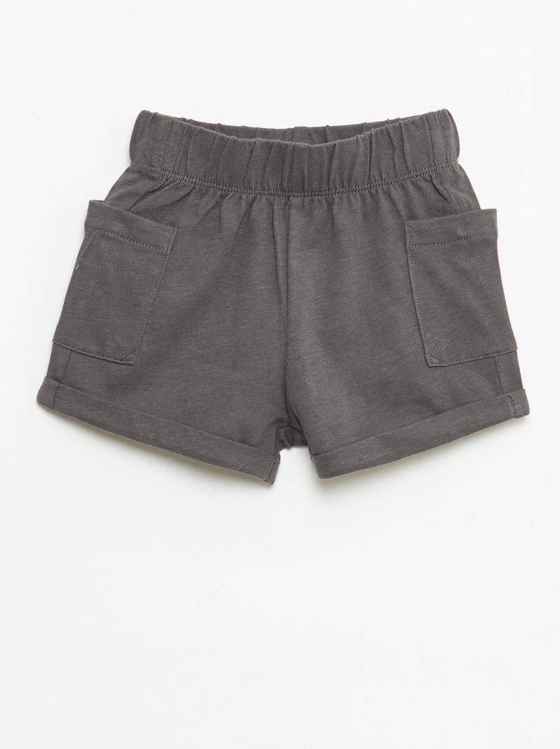 Completo 2 pezzi short + T-shirt Kaki - Kiabi
