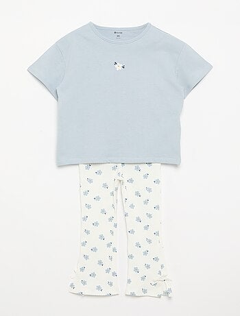 Completo 2 pezzi T-shirt + leggings