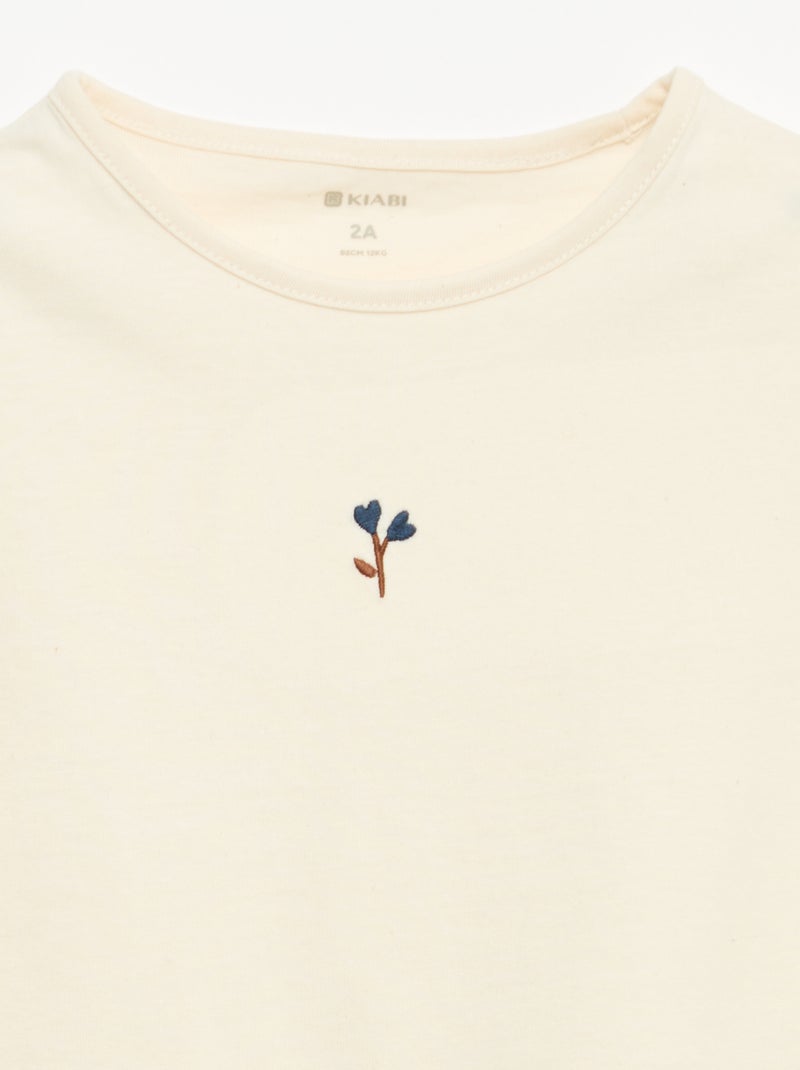 Completo 2 pezzi T-shirt + leggings Blu - Kiabi