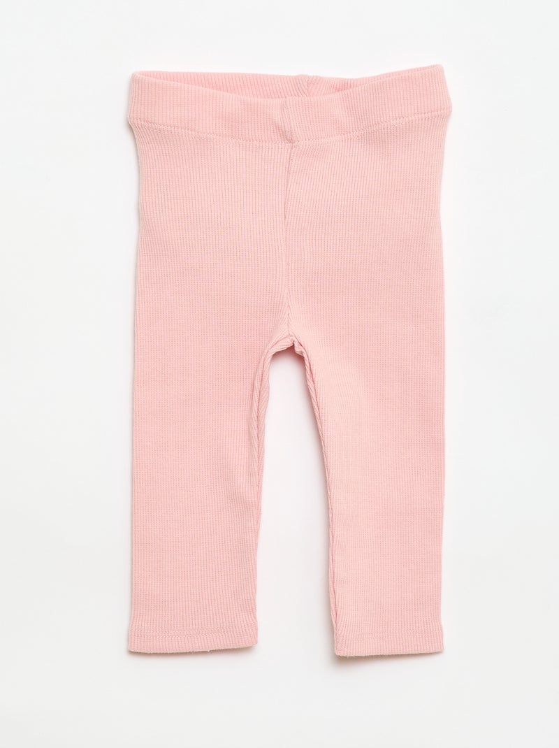 Completo 2 pezzi T-shirt + leggings Rosa - Kiabi