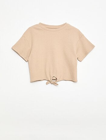 Completo 2 pezzi T-shirt + pantaloni a zampa