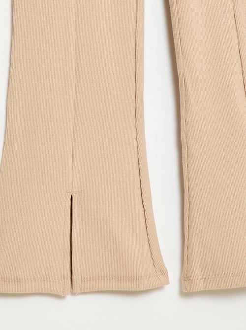 Completo 2 pezzi T-shirt + pantaloni a zampa - Kiabi