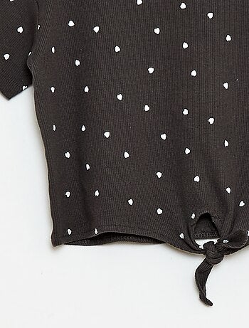 Completo 2 pezzi T-shirt + pantaloni a zampa