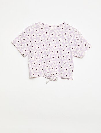 Completo 2 pezzi T-shirt + pantaloni a zampa