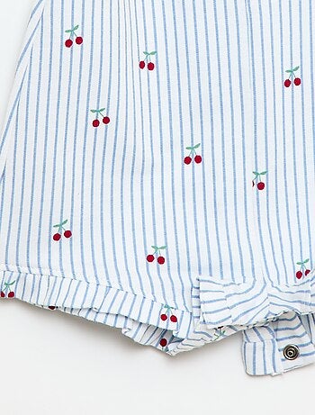 Completo 2 pezzi T-shirt + tutina corta
