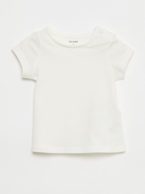 Completo 2 pezzi T-shirt + tutina corta - Kiabi