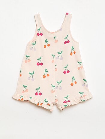 Completo 2 pezzi T-shirt + tutina corta