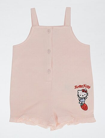 Completo 2 pezzi tutina corta + T-shirt super 'Hello Kitty'