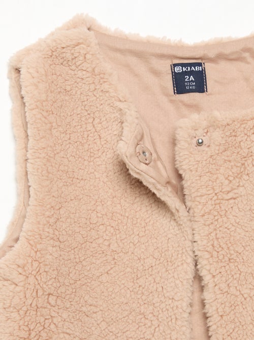 Completo 3 pezzi - Cardigan senza maniche + T-shirt + pantaloni - Kiabi