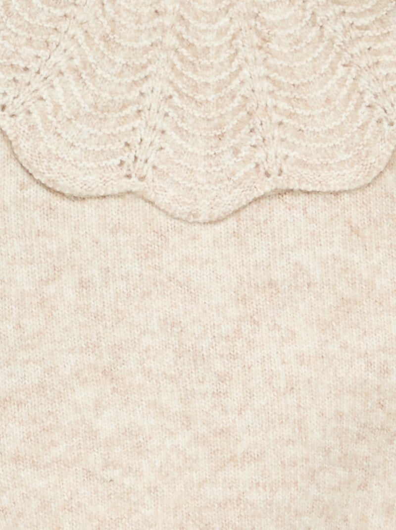 Completo 3 pezzi - pagliaccetto + collant + scarpine Beige - Kiabi