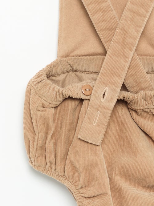 Completo 3 pezzi - Salopette corta + blusa + paio di collant - Kiabi