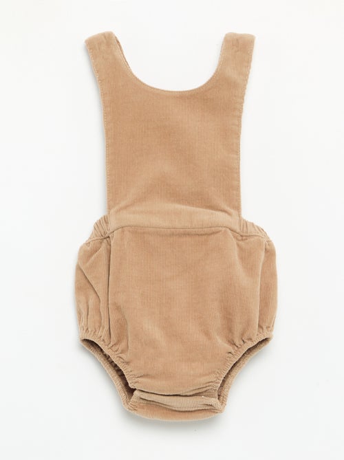 Completo 3 pezzi - Salopette corta + blusa + paio di collant - Kiabi