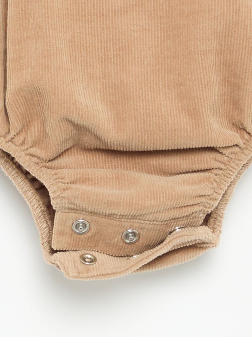Completo 3 pezzi - Salopette corta + blusa + paio di collant - Kiabi