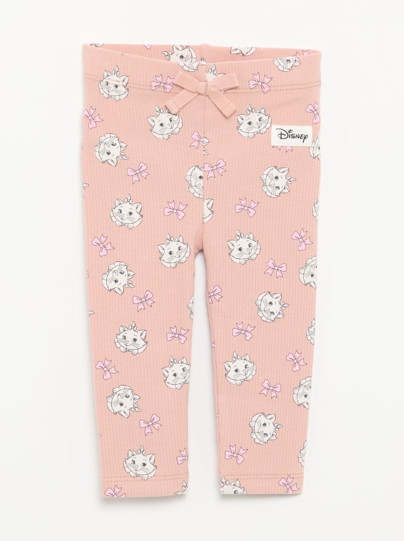 Completo 3 pezzi 'Disney' - felpa con cappuccio + T-shirt + leggings Rosa - Kiabi