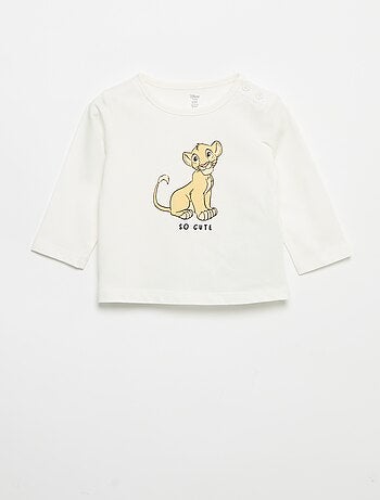 Completo 3 pezzi 'Disney' - Felpa + pantaloni + T-shirt a maniche lunghe