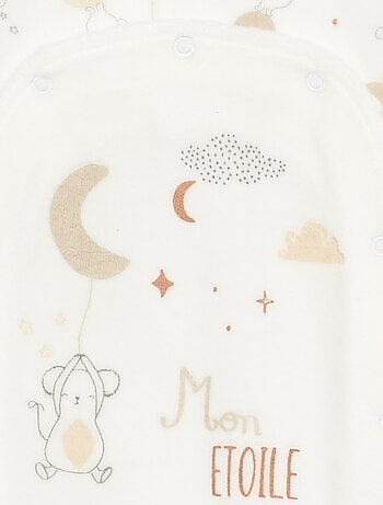 Completo 3 pezzi 'Petit Béguin' - Body + pigiama + doudou