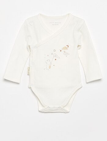 Completo 3 pezzi 'Petit Béguin' - Body + pigiama + doudou