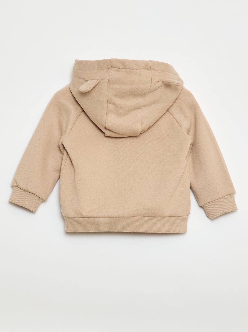 Completo 3 pezzi 'Simba' - maglietta + pantaloni da jogging + felpa Beige - Kiabi