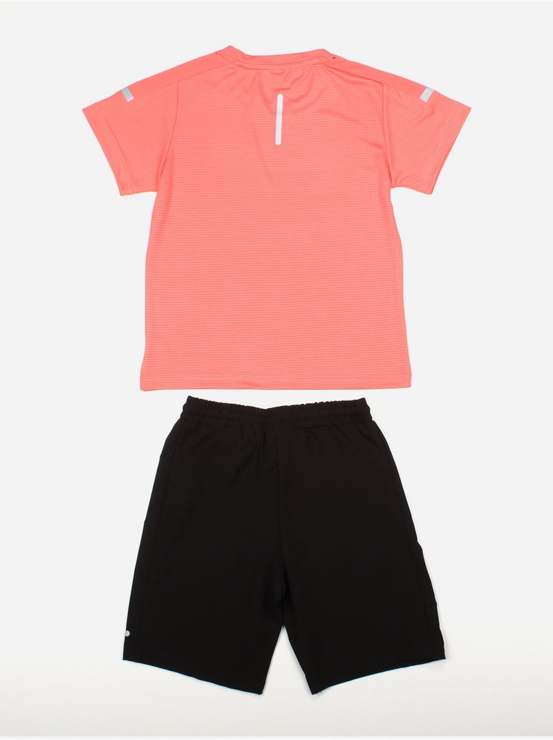 Completo a 2 pezzi - Boom Kids Nero Rosa - Kiabi