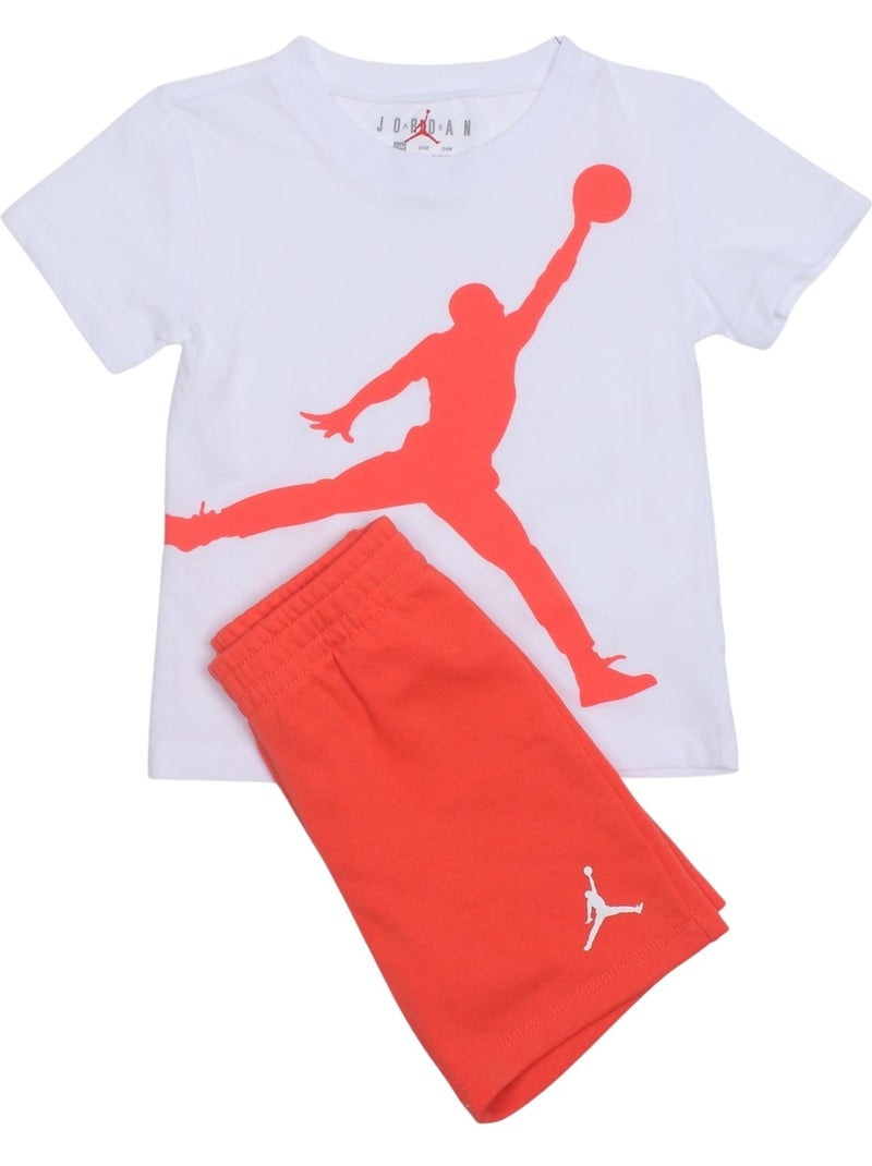 Completo a 2 pezzi - Jordan Bianco Arancio - Kiabi
